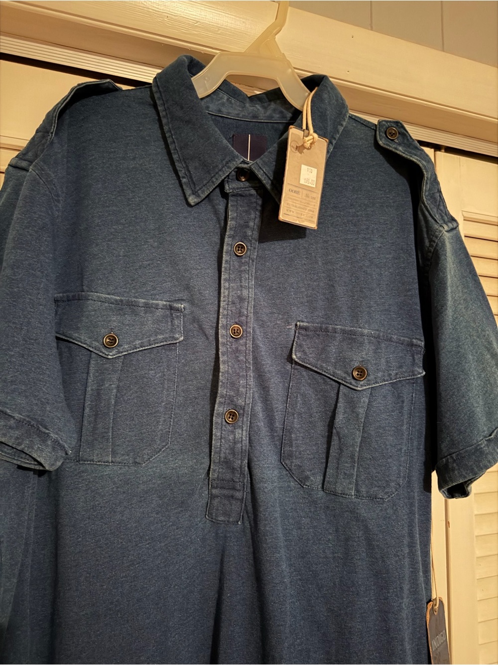 OOBE Indigo Blue Men’s Polo Shirt